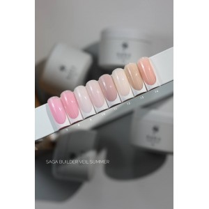 Гель Saga Builder Gel Veil Summer №014, 15 мл